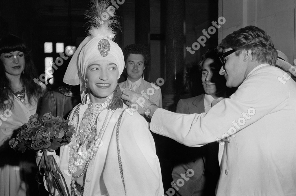 loulou de la falaise wedding